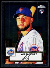 2021 Topps Chrome Platinum Anniversary Ali Sanchez #69 RC Rookie New York Mets