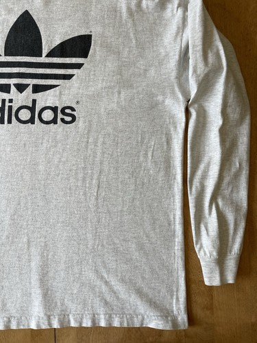 Vintage 90s Adidas Big Trefoil Logo Long Sleeve T-Shirt by Adidas, $30 - Photo 14