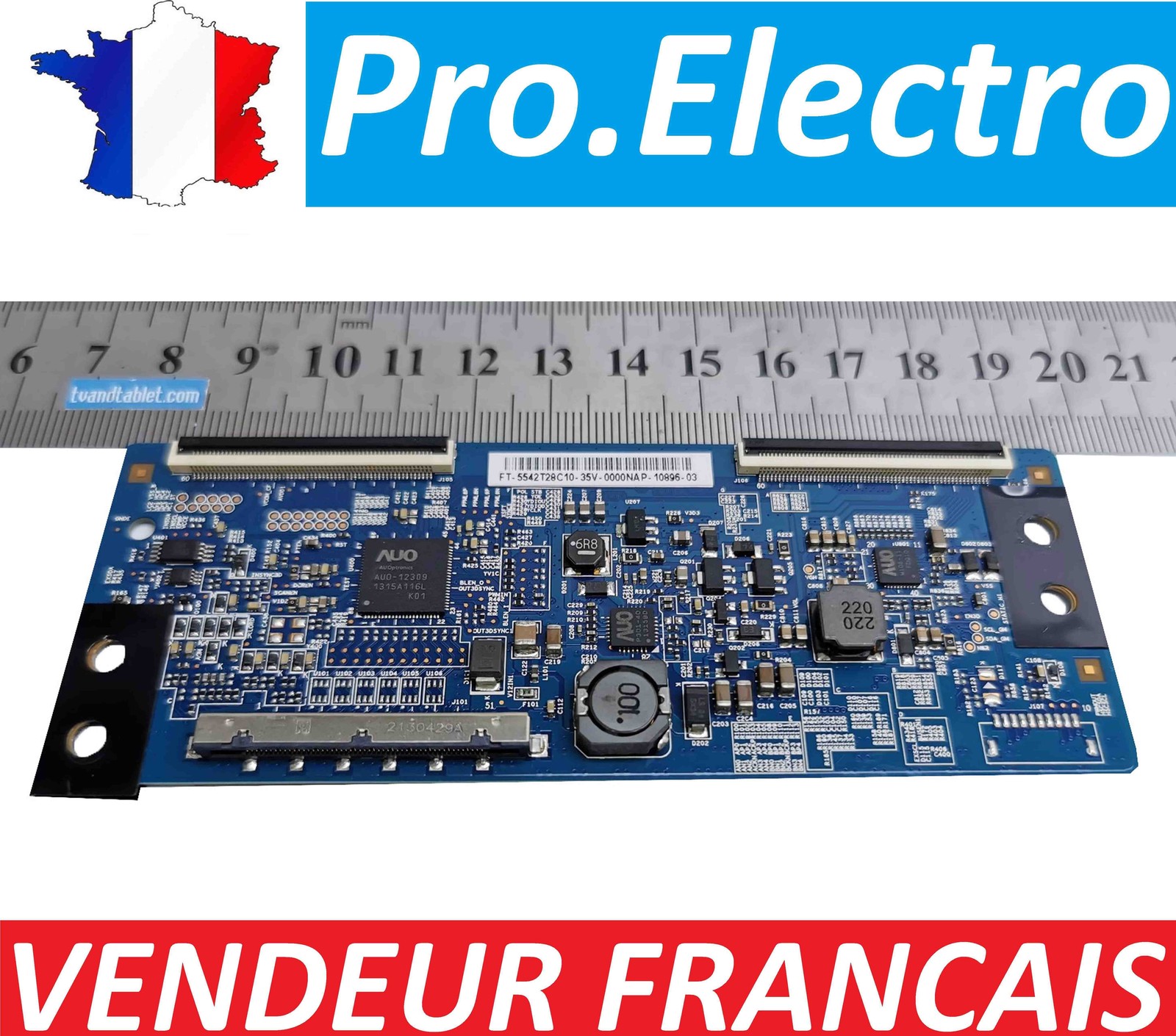 Écran noir ou strié ? Commandez la carte T-CON 50T10-C00 T500HVD02.0