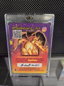 PokeKon Las VEGAS EXCLUSIVE Card By Topps MICHAEL BARNARD Garbage Pail KIDS