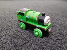 Thomas  Friends Wooden Railway Sudsy Percy Engine Train 2003 Bubbles Tank