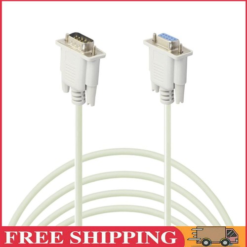 Serial RS232 9-Pin Male to Female DB9 9-Pin Converter Extension Cable(3m)