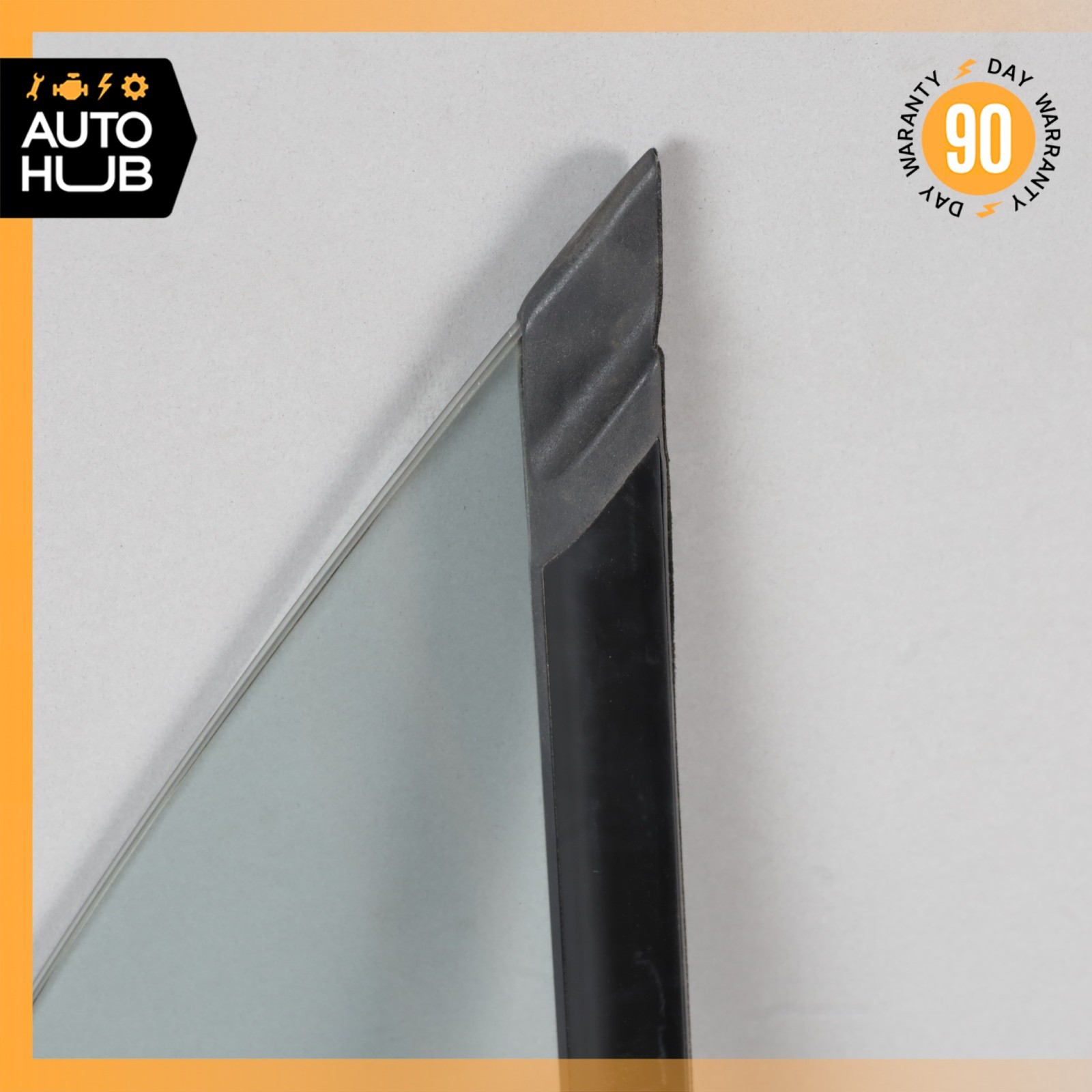 03-10 Bentley Continental GT Coupe Front Right Side Door Vent Window Glass OEM