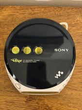 Sony D-EJ360 CD Walkman Blue Color Tested Great Working Condition