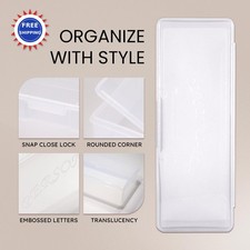 Beauticom Personal Box Storage Case for Professional Manicurist Nails Pedicure