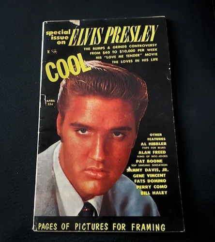1957 COOL MAGAZINE VOLUME 1 NUMBER 1 ELVIS PRESLEY RARE