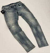 PRPS Windsor Japanese Light Indigo Stretch Denim Jeans Size 30 $198.00 Retail