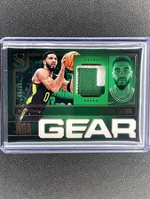 2024-25 Panini Silhouette Jayson Tatum /99 NBA Gear GU Patch Jersey #NG-TAT