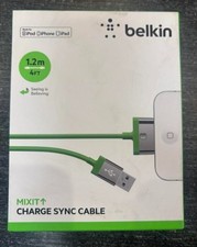 Belkin Mixit Green 30 Pin USB Charge Sync Cab...