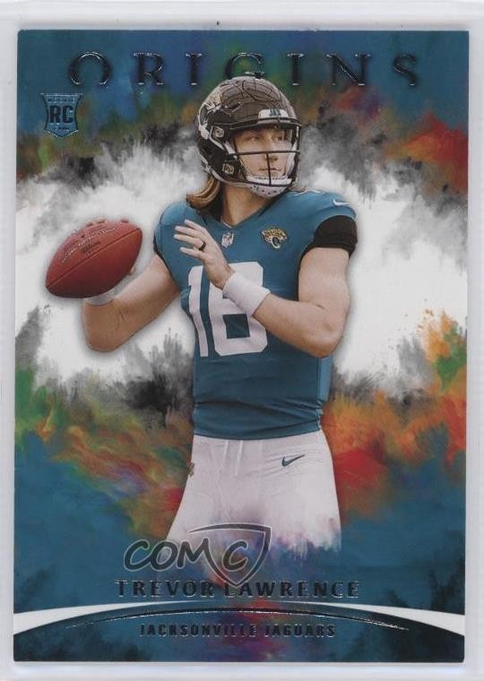 2021 Panini Origins Rookie Trevor Lawrence (White Pants) #101 Rookie RC 14do