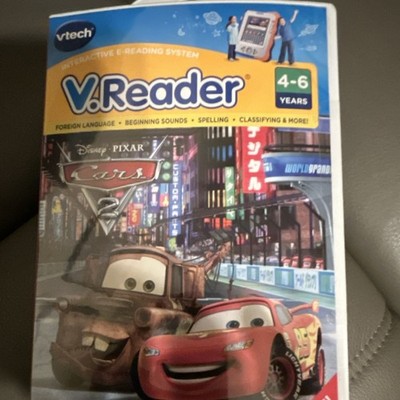 VTech V.Reader Disney Pixar Cars 2 E-Reading Cartridge VT1304 Ages 4-7