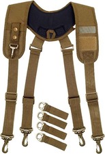 Tactical Duty Belt Harness Suspenders Padded Tool Suspender Heavy Duty...