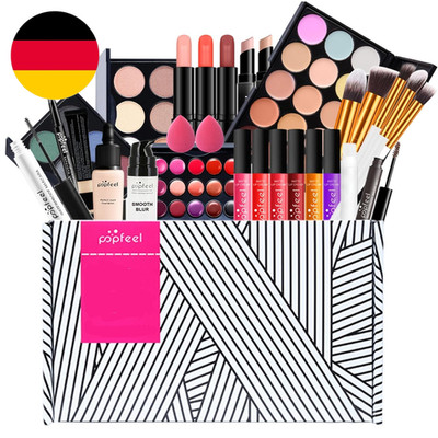 Multifunktions Exquisite Kosmetik Geschenkset Make-Up Schmink Kit Für Gesicht, A