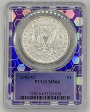 1902 O Morgan Silver Dollar PCGS MS64