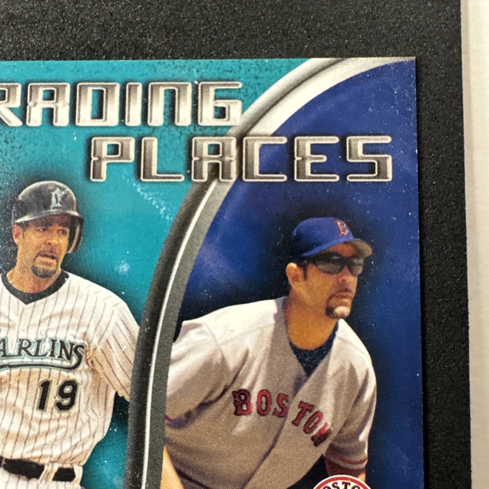 2006 Topps Trading Places Mike Lowell Autograph TPA-ML Red Sox / Marlins - Image 3 of 4