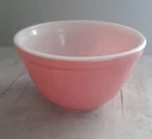 Vintage Pyrex Small Mixing Bowl Flamingo Pink 401 Sz 1.5 Pint Made in USA
