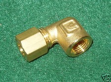 Parker Brass Female Elbow, 4FEL2N-B (Swagelok ref # B-400-8-2)