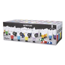 kit d'artiste Peintures acryliques, Colore, 36 couleurs x 22ml, kit 792ml