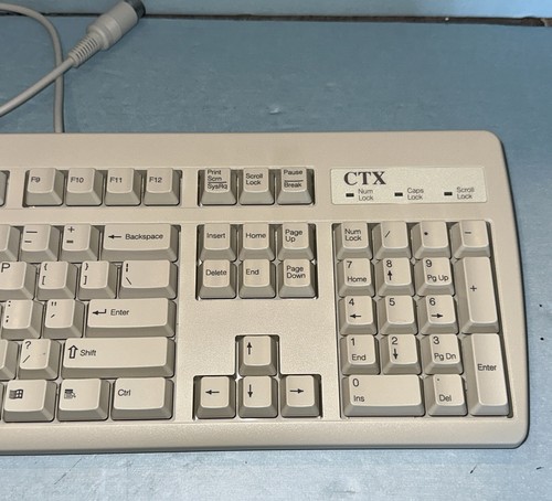 NMB Technologies RT2157TW CTX Computer Keyboard Part #122244-001 - Picture 3 of 6