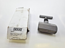 WIKA 9698846 NEEDLE VALVE HARD SEAT 1/2 NPT FEMALE, STEEL, 0.187 ORIFICE