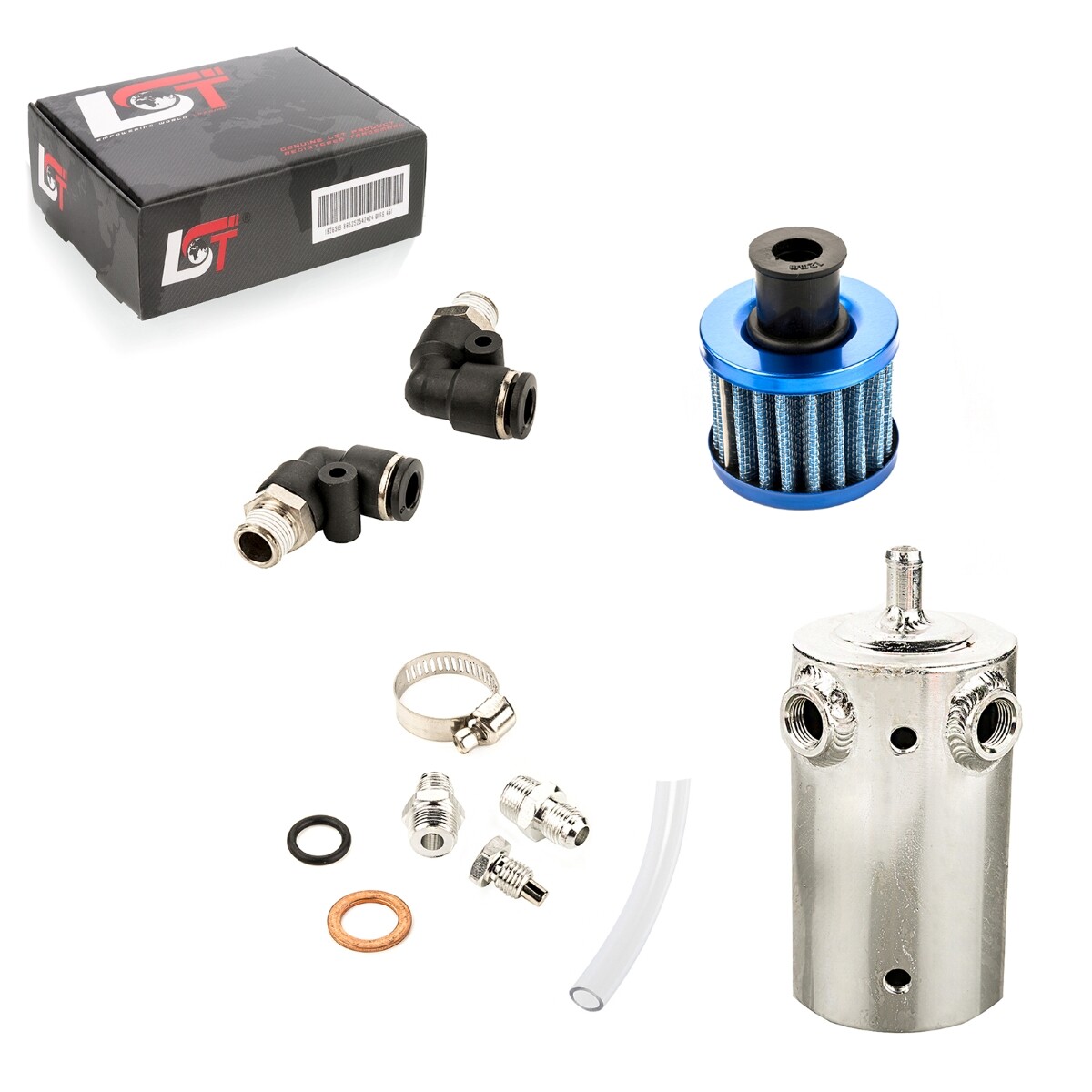 Oil Drain Pan Oil Catch Can Ventilation 0.5 L for BMW 5 Series 6 Series