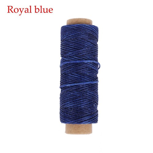 50Meters Tool DIY Handicraft Flat Waxed Thread Cord Sewing Line Leather - Picture 13 of 29