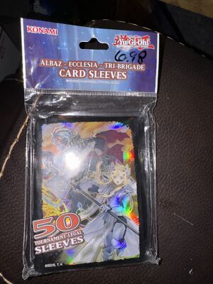 Yu-Gi-Oh! Albaz - Ecclesia - Tri-Brigade Card Sleeves Konami Sealed 50 Count | eBay Yu-Gi-Oh! Albaz - Ecclesia - Tri-Brigade Card Sleeves Konami Sealed 50 Count | eBay