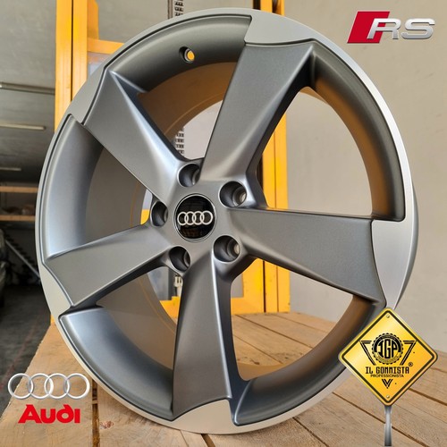 Real Rotor Kit 4 Cerchi In Lega 19" Compatibili con Audi S A4 A5 A6 A7 Q4 Q5 TT - Imagen 8 de 11