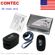 OLED Finger Pulse Oximeter Monitor Saturation Blood Oxygen Meter SpO2 Heart Rate