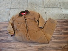 Vintage Key Imperial Coveralls Brown Made in USA Sz XL Regular