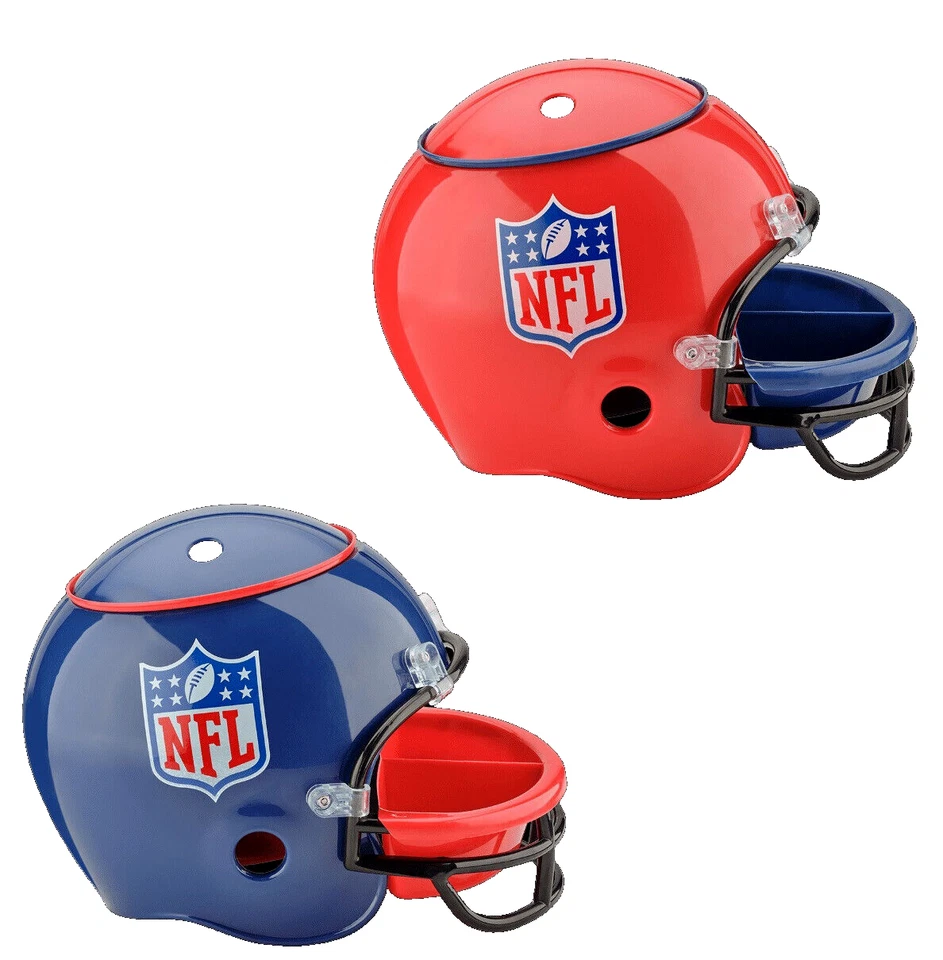 NFL SNACKHELM 4-TEILIG MIT NFL-LOGO EINSÄTZE SPÜLMASCHINENGEEIGNET OVP *NEU*