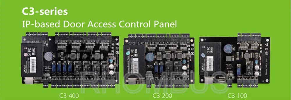 ZK WAN/LAN TCP/IP RS485 C3 series Professional RFID Card Reader Access Control - Picture 3 of 39