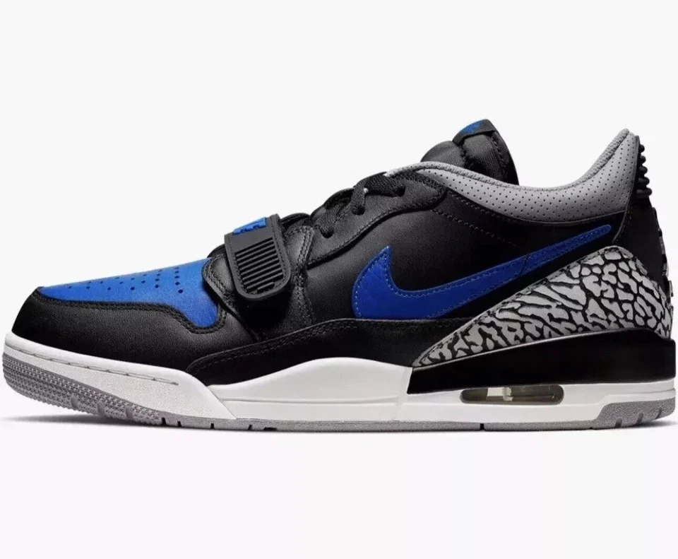 Zapatos deportivos Air Jordan Legacy 312 bajos 'Black Game Royal' para hombre CD7069-041 Foto 4 de 4