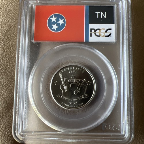 2002-D PCGS MS67 Tennessee State Quarter Business Strike 25C - Picture 4 of 4
