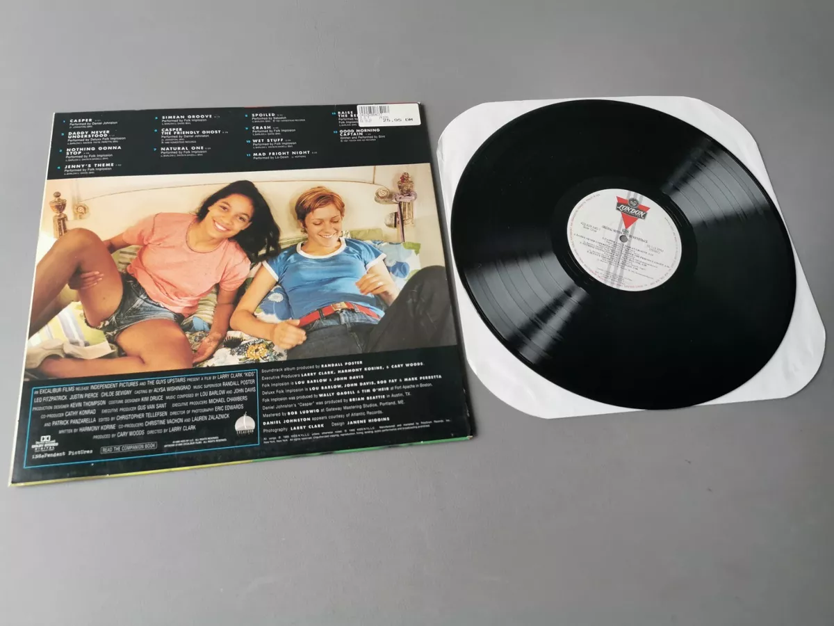 KIDS Soundtrack Vinyl LP SEBADOH DANIEL JOHNSTON LOU BARLOW FOLK IMPLOSION 1995
