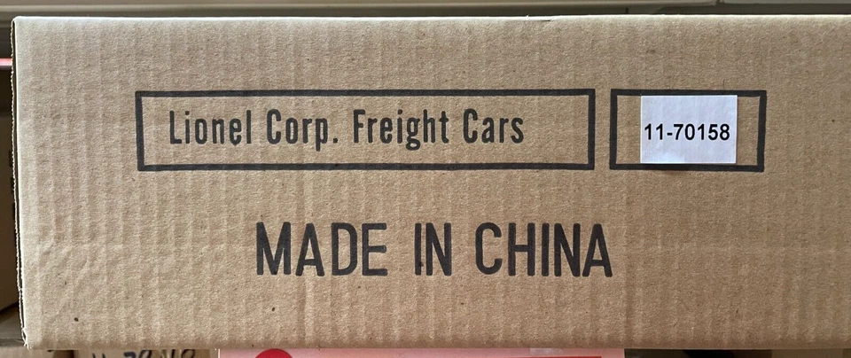 Lionel MTH 11-70158 O Tinplate Lionel Lines Orange & Blue 2817 Caboose NEW - Image 3 of 4