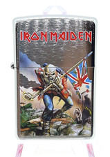 Iron Maiden Trooper Authentic Zippo Street Chrome # 29432