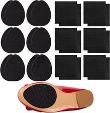 24Pcs Non-Skid Shoe Pads Anti-Slip Shoe Grips for High Heels Self-Adhesive No...