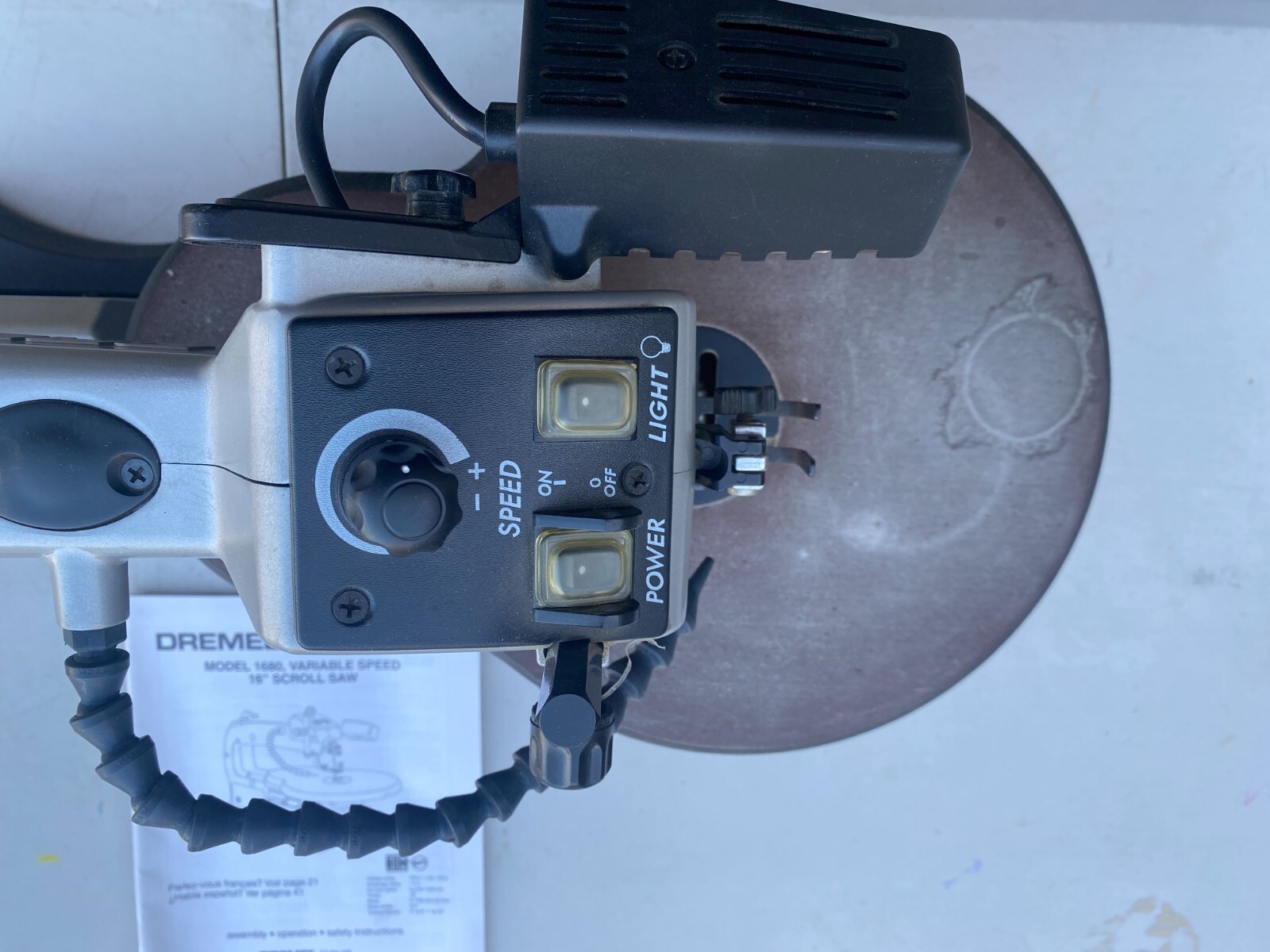 Dremel Variable Speed 16' Scroll Saw Model 1680 PreOwned eBay