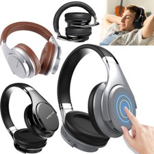 Bluetooth Headphone Wireless Over-ear Headset Earphone with Mic for iOS Android