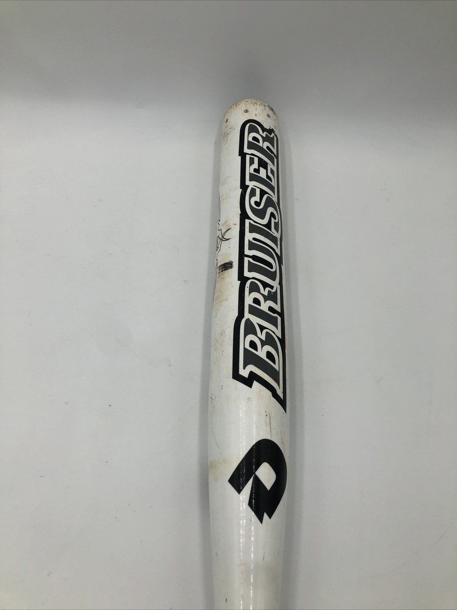 Batte De Softball DeMarini Bruiser 34" 26 Oz – Alliage, Simple Paroi Blanche, équilibrée
