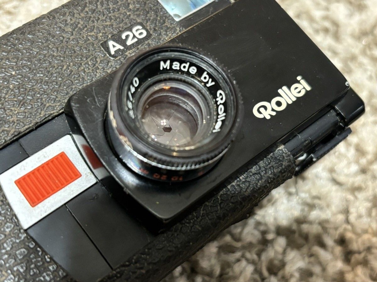 ROLLEI A26 126 ROLL FILM CAMERA WITH SONNAR 40mm F3.5 LENS