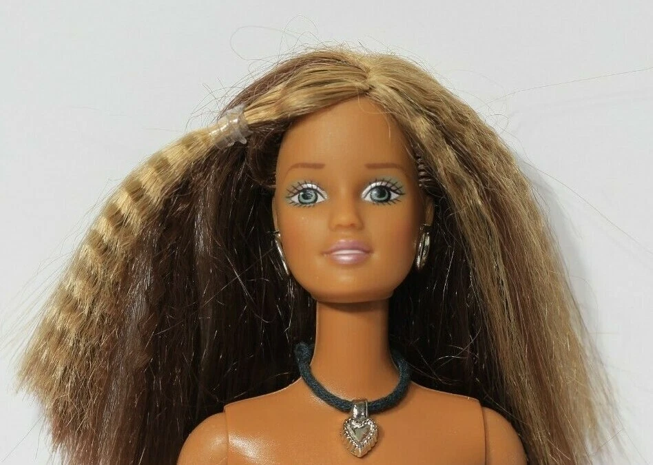 Barbie brown sales hair green eyes