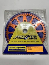 Sunstar Works Triplestar Aluminum Rear Sprocket - 53T - Orange  KTM- 5-354753OR