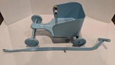 Vintage Taylor Graves Stroller Doll Metal Toy Tee Gee 1930s (missing piece)