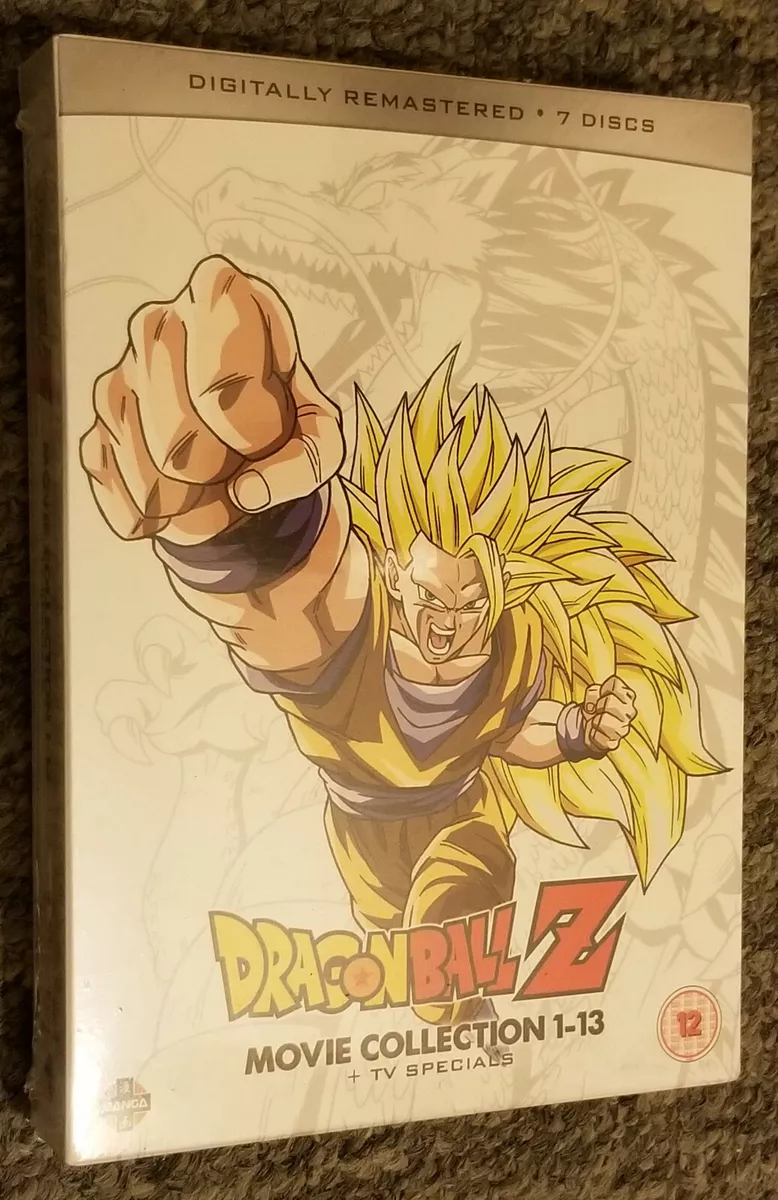 Dragon Ball Z Movie Complete Collection: Movies 1-13 + TV Specials DVD Box Set