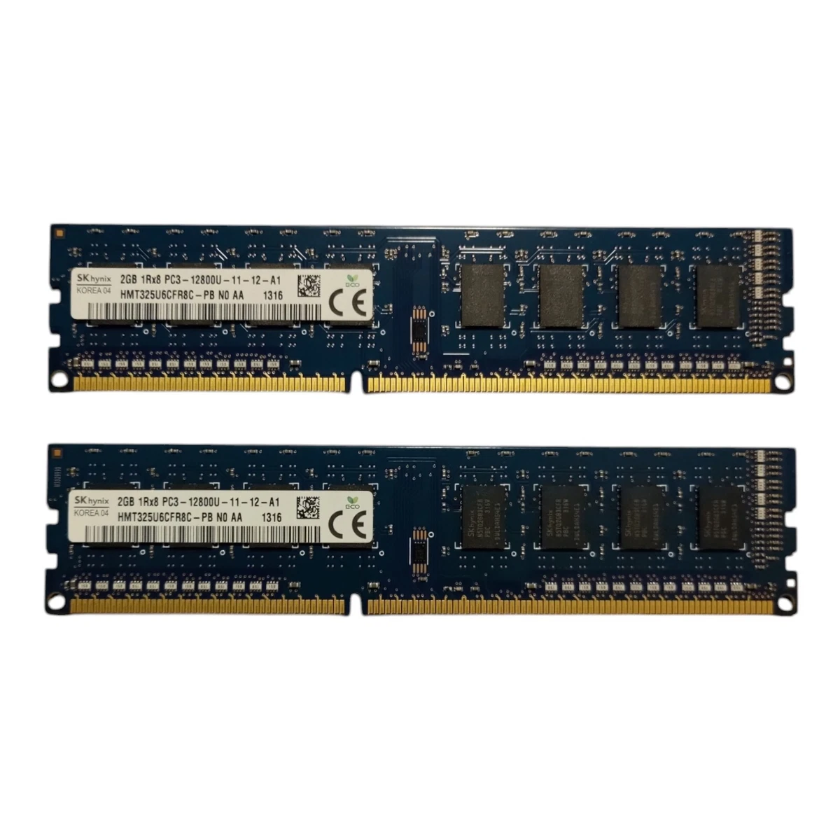 Hynix PC3-10600 (DDR3-1333) Bus Speed Computer RAM 8 GB Total
