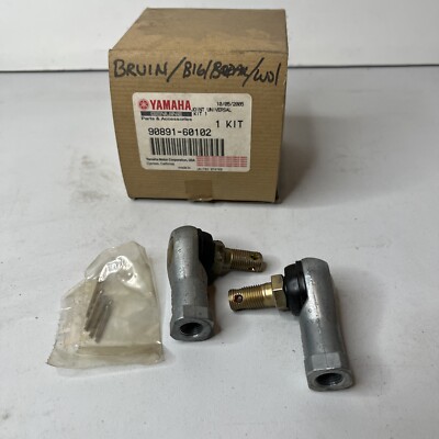 NEW YAMAHA OEM 2 PACK 90891-60102 TIE ROD ENDS - KODIAK BIGBEAR GRIZZLY BRUIN