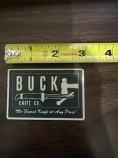 Buck Knife Knives Green Sticker Decal Shot Show  The Finest Knife At Any Price