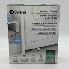 NIB Swann Indoor Smart Water Leak Detector SWIFI-LEAK-GL WiFi Leak Alert Sensor